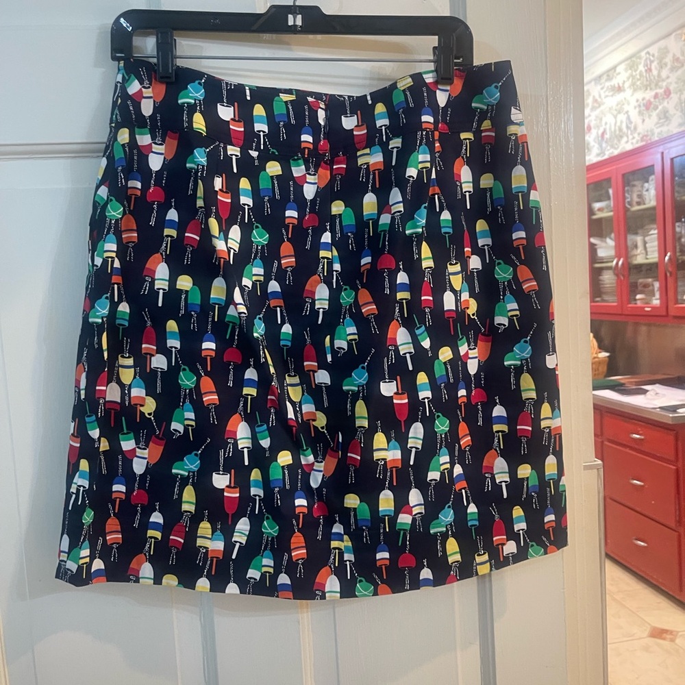 Talbots Cotton nautical themed skirt